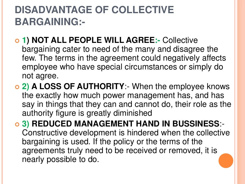 Collective bargaining