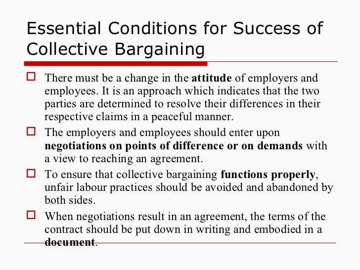 Collective bargaining