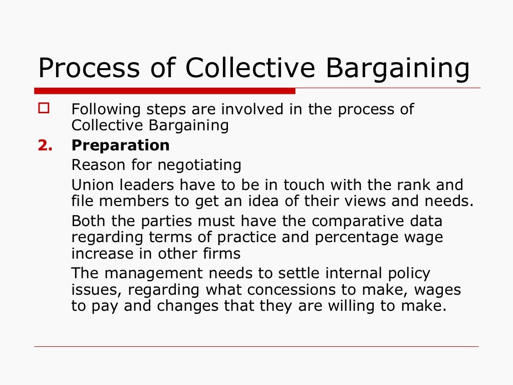 Collective bargaining