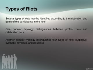Collective behavior and social movements | PPT