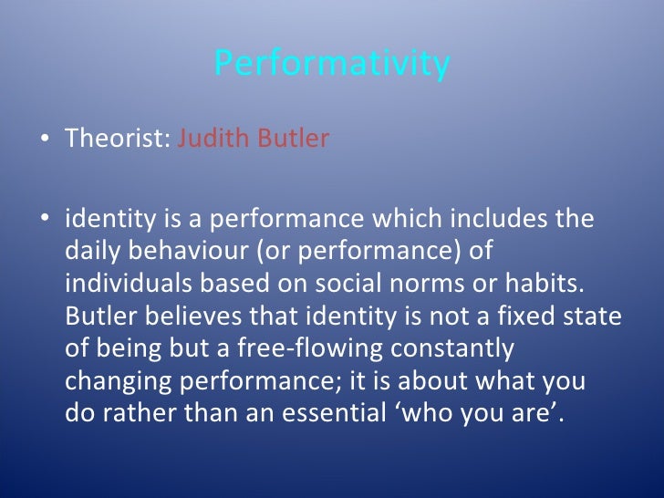 essay on gender performativity essay on gender performativity