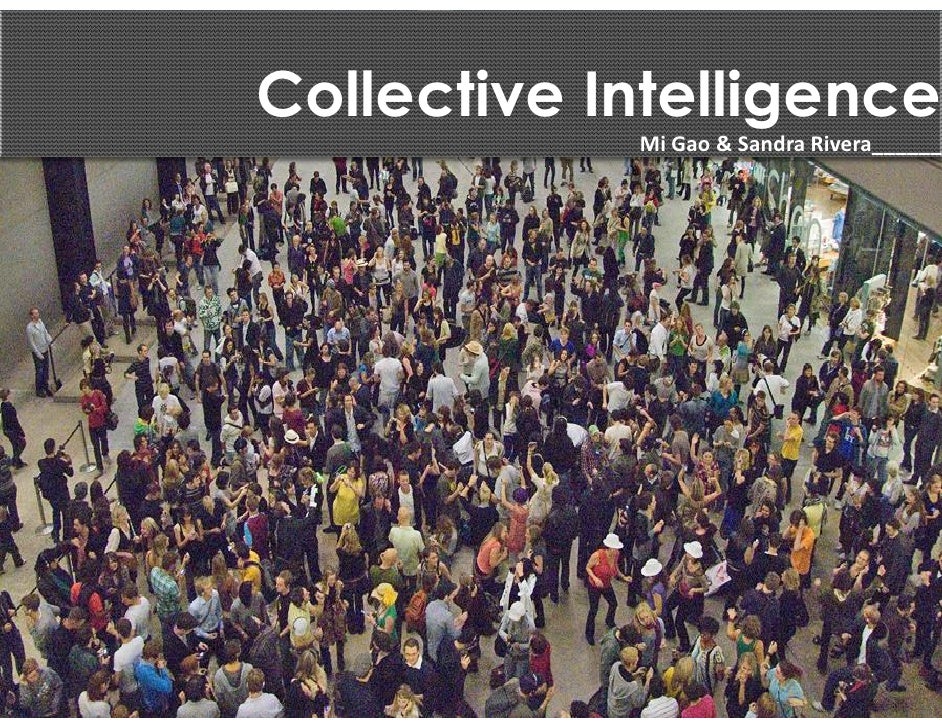 collective intelligence collective intelligence