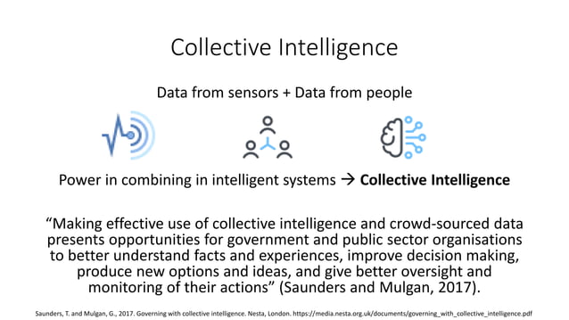 Defining the Collective intelligence Supply Chain | PPTX | Internet of ...