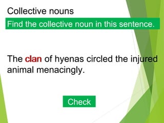 Collective nouns | PPT