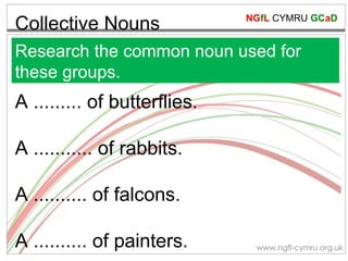 Collective Nouns English Grade 5 PowerPoint Presentation | PPT
