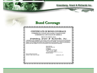 Bond Coverage 