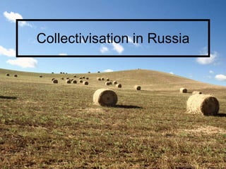 Collectivisation in Russia
 