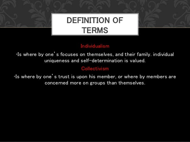 The Pros And Cons Of Collectivism
