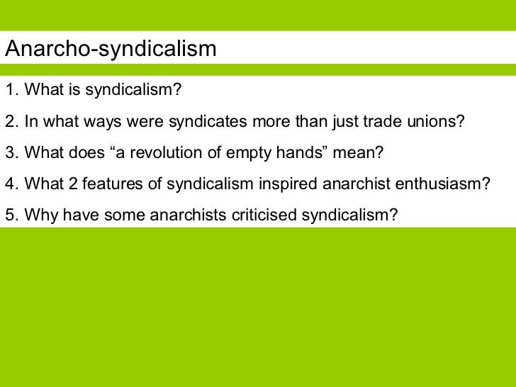 Collectivist anarchism