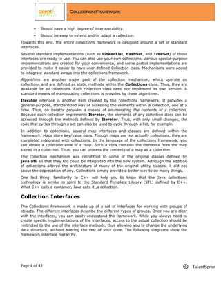 Collectn framework | PDF