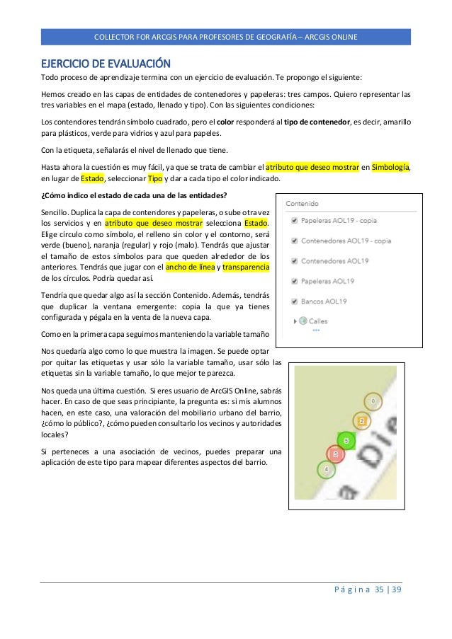 Manual De Instrucciones Para El Uso Del Software Collector De Esri