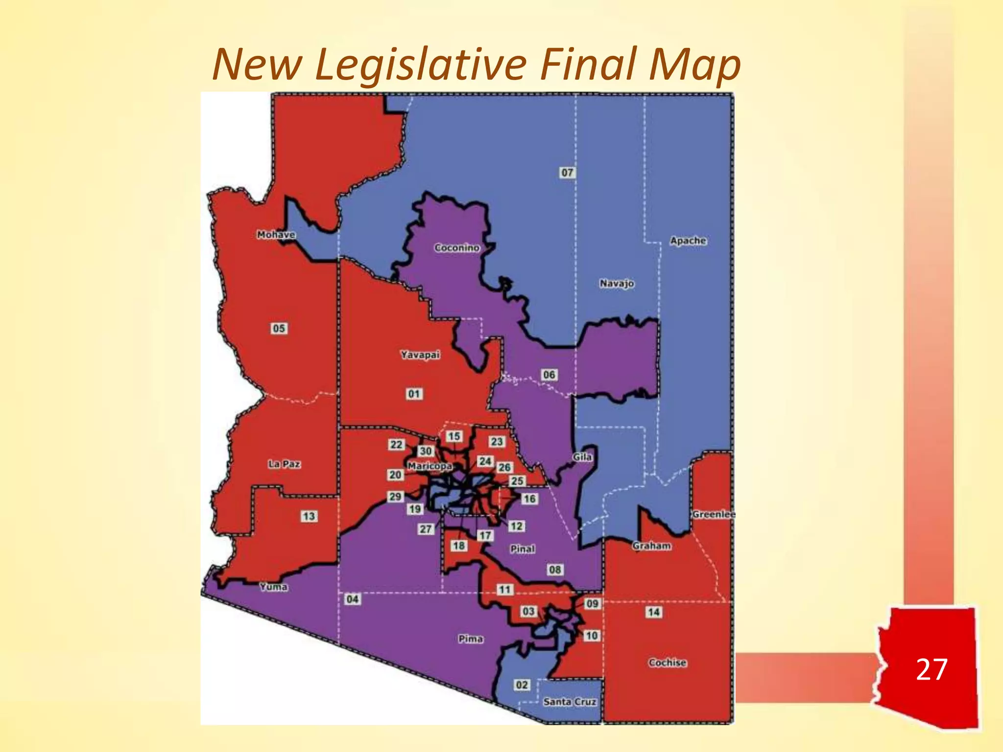 New Legislative Final Map
27
 
