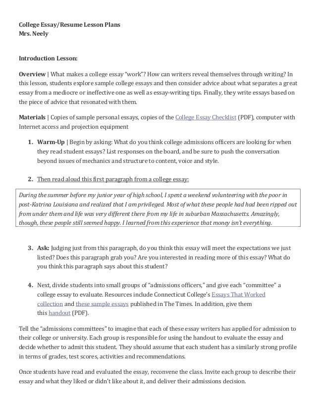 Nc state admission essay
