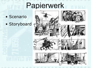 Papierwerk Scenario Storyboard 