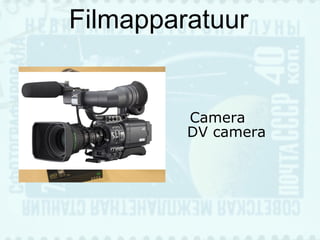 Filmapparatuur DV camera Camera 