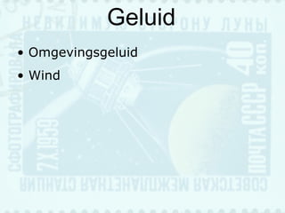 Geluid Omgevingsgeluid Wind 