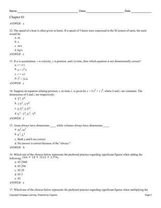 College Physics 10th Edition Serway Test Bank | PDF