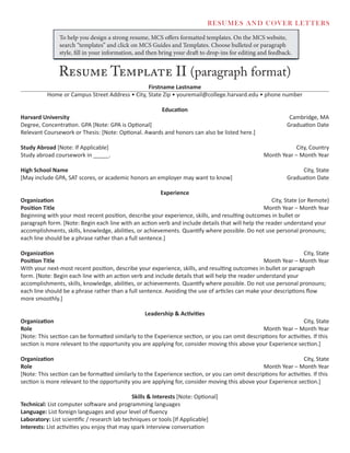 Resume Writing Notes College-resume-and-cover-letter-4.pdf