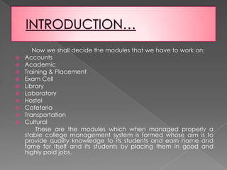 Threat to security levels.