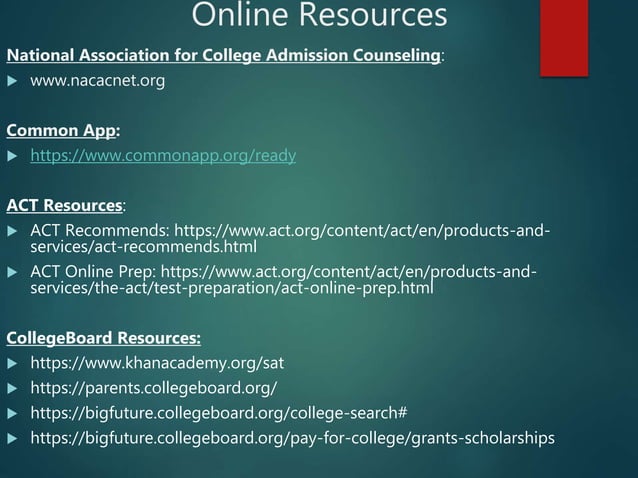 College Admission Presentation 3-26-2022.pptx | College Planning ...