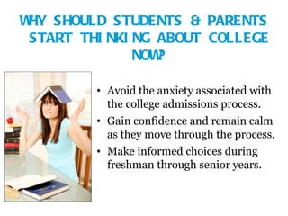 College admissions powerpoint | PPT
