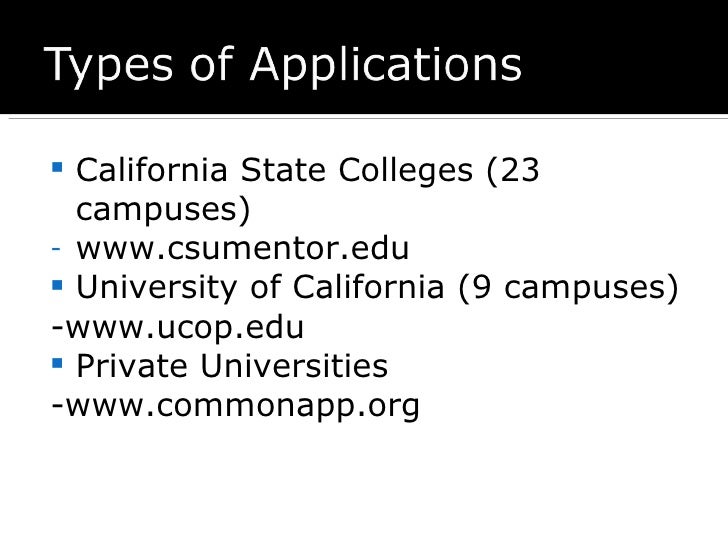 College admissions essay powerpoint