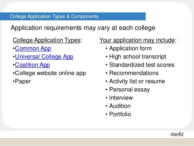 college admissions