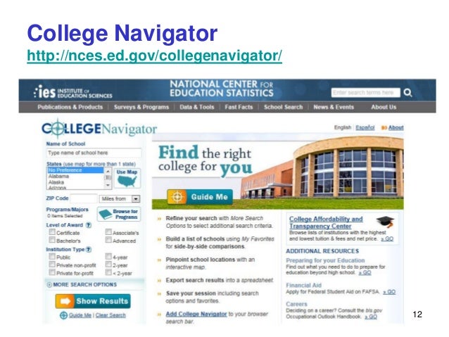 college comparisons website