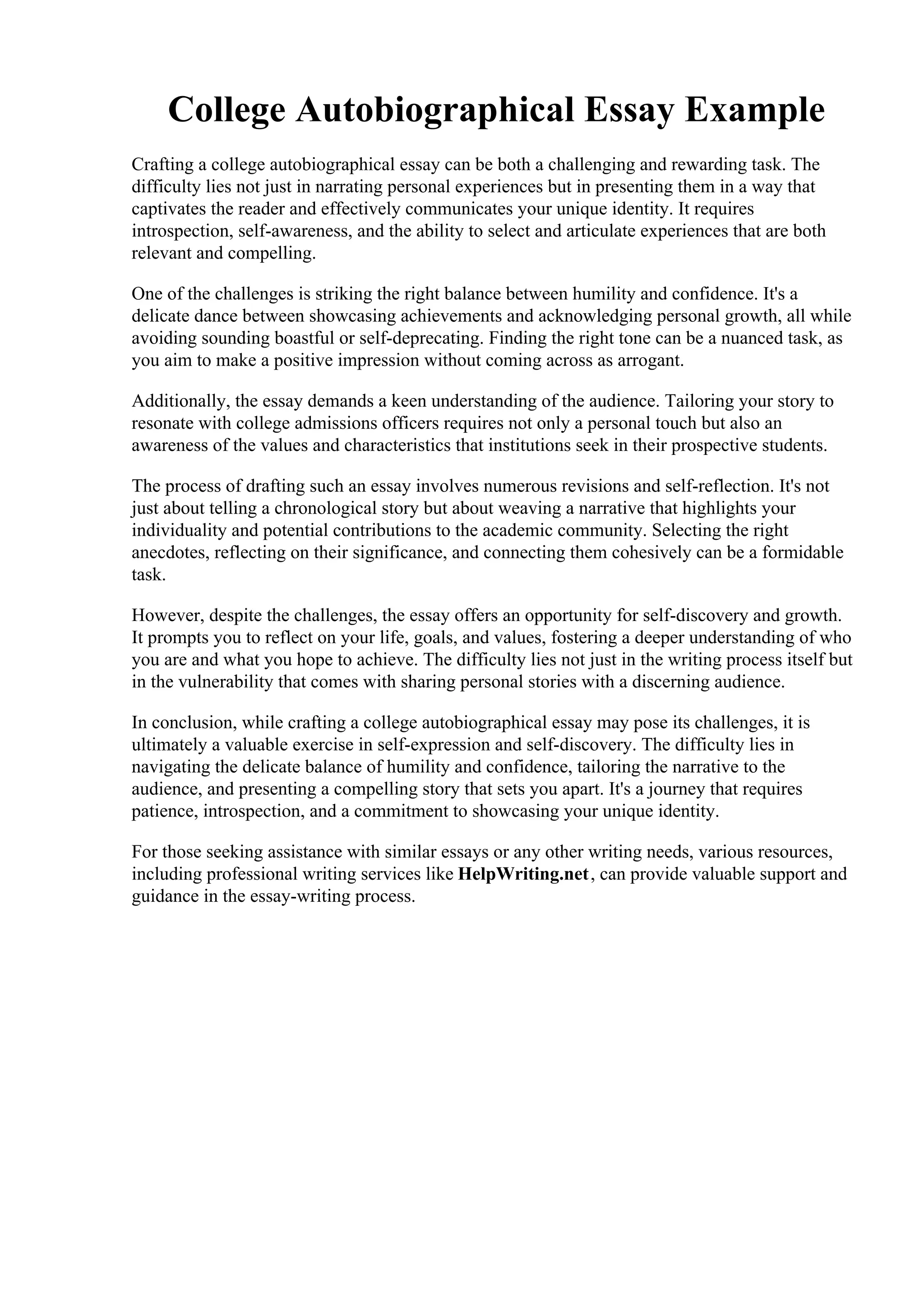 College Autobiographical Essay Example.pdf