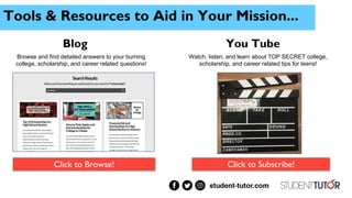 Step By Step Blueprint To Get Into Your Dream College | PPT