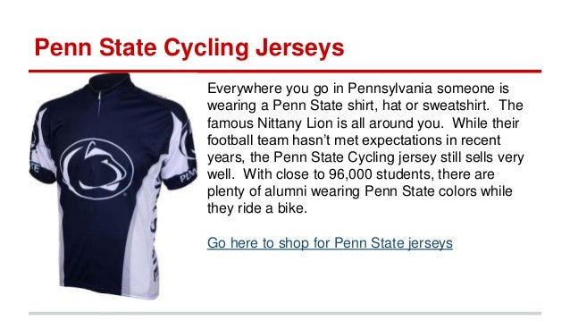 penn state bicycle jersey