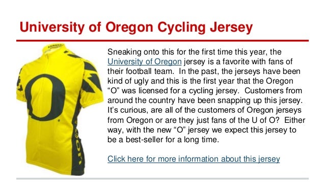 collegiate cycling jerseys