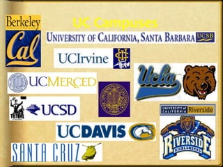 5
UC Campuses
 