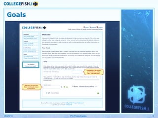 Goals 06/25/10 Phi Theta Kappa 