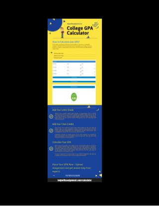 College GPA Calculator By Help With Assignment