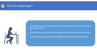 College Interview Questions And Answers 2023 | PPTX