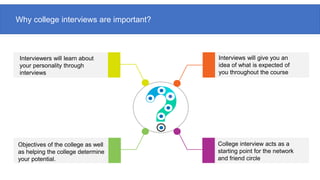 College Interview Questions And Answers 2023 | PPTX
