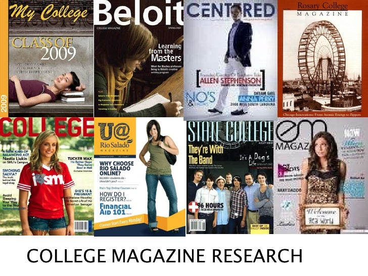 research topics about magazine