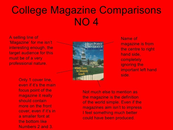 college comparisons
