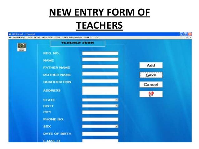 College management system ppt