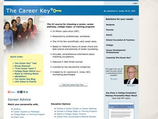 College match up! career key service