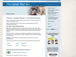 College match up! career key service