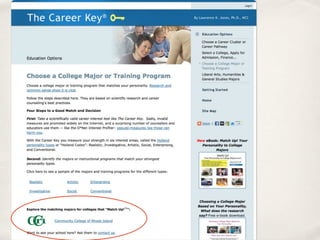 College match up! career key service