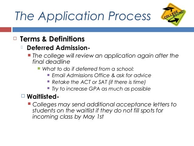College night presentation College night presentation