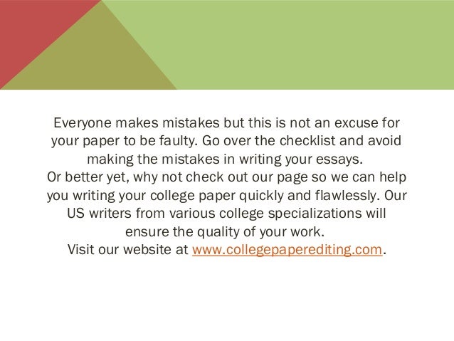 Paper editing