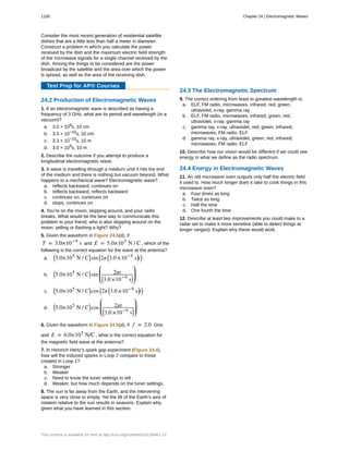 College Physics for AP courses