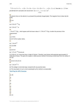 College Physics for AP courses