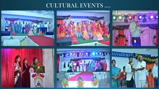 CULTURAL EVENTS ….
 