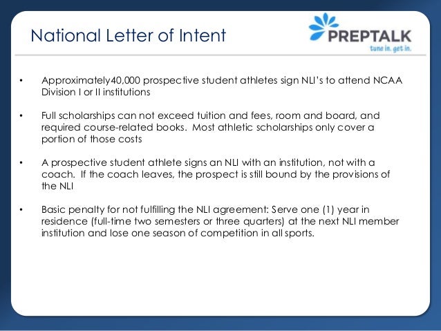 College recruiting part 1 NCAA Eligibility NLI College recruiting part 1 NCAA Eligibility NLI