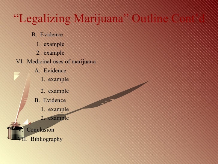 thesis statement in medical marijuana